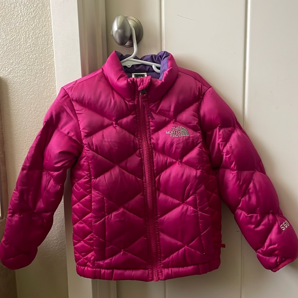 The North Face Pink Puffer Jacket